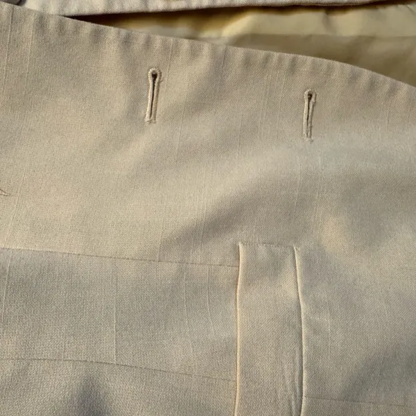 Elegant Cream Yellow Embroidered Women's‎ Jacket - Image 2