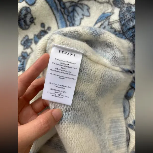 Sezane THIBAULT SWEATER - SÉZANE X ANTOINETTE POISSON M - Image 9