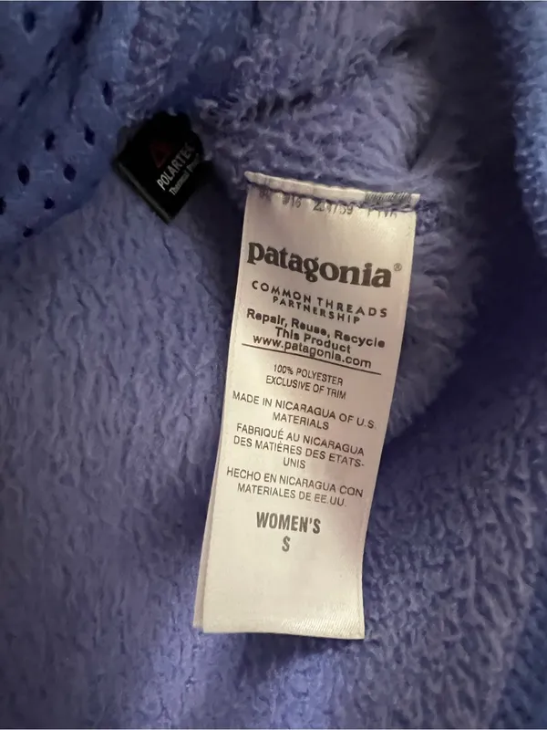 Patagonia Re-Tool Snap-T Pullover Play Purple Size Small - Image 3