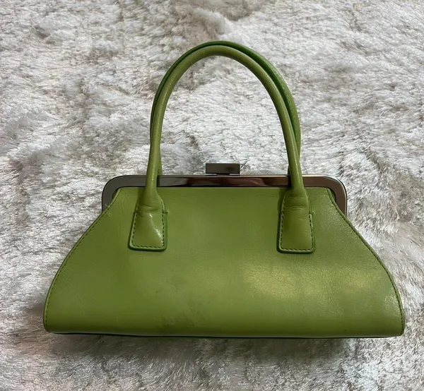 Hobo International Lime Green Mini Hand Bag - Image 2