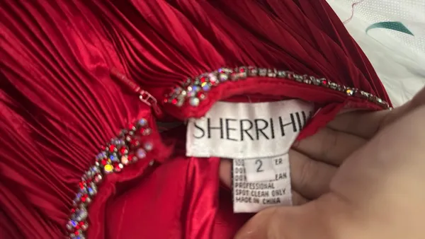 Sherri Hill Prom Dress Red - Image 6
