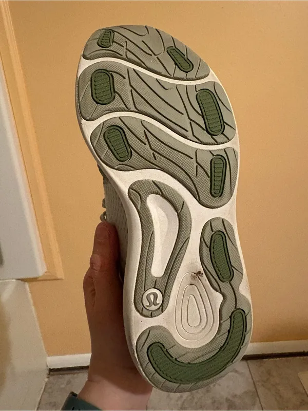 Lululemon Chargefeel Low Women’s Workout Shoes in Light Sage/Green Fern/White - Image 8