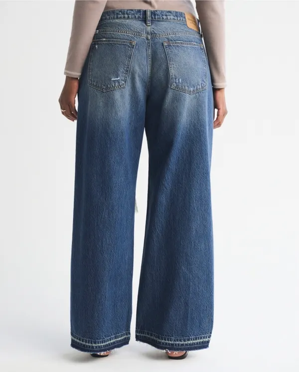 Curve Love Low Rise Ultra Loose Jeans - Image 3