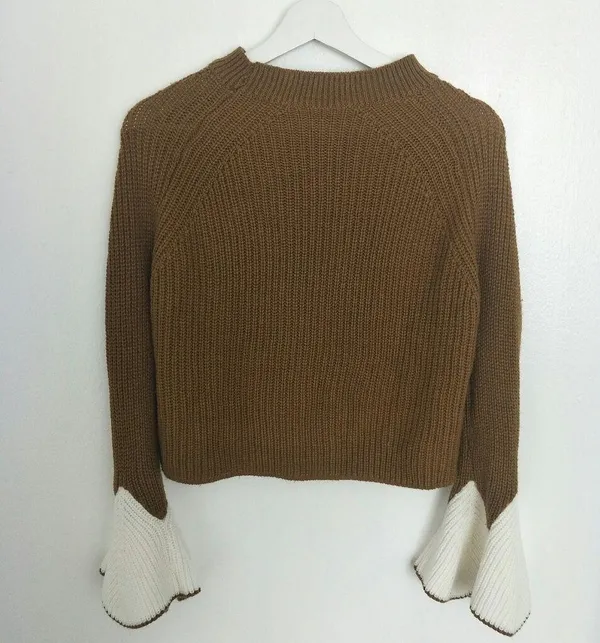 camel color sweater Multiple Size L - Image 3