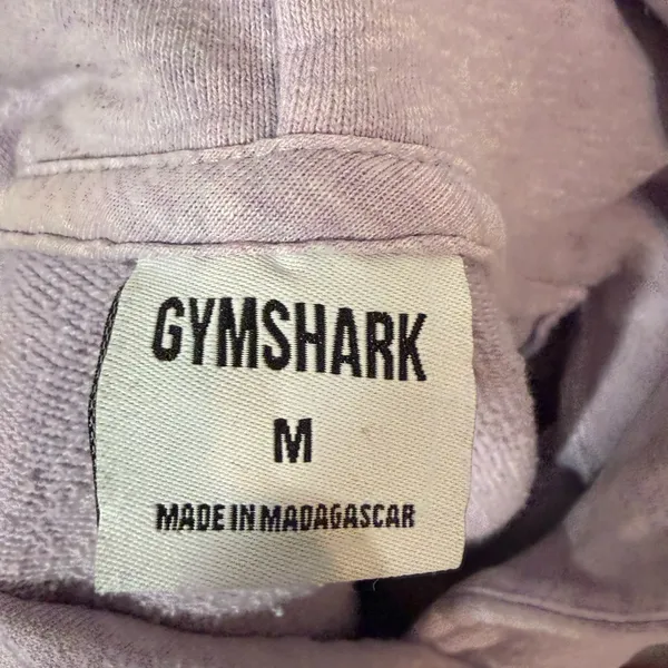 Gymshark Women's Lavender Hoodie Sweatshirt, Medium - Image 6