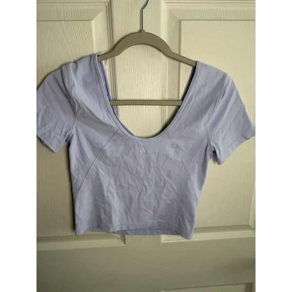 Lululemon Align Tank Top Purple Womens Size 2 Running Yoga Pilates Workout Gym - Image 6