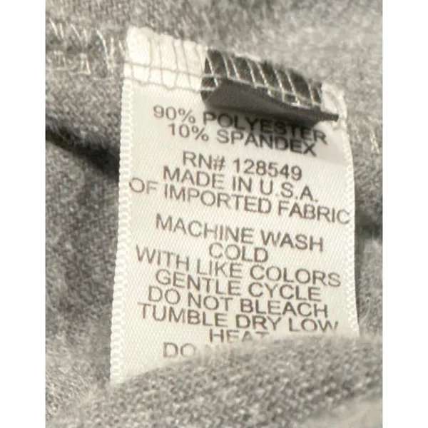 Aviator Nation Classic‎ Grey Velvet Rainbow Stripe Sweatshirt XS Crewneck - Image 4
