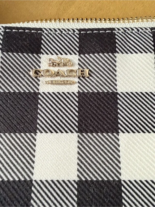 Coach Nolita 19 With Gingham Print And Charm - Image 8