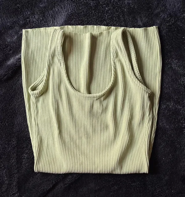 Edikted Chia Ribbed Backless Dress - Image 4