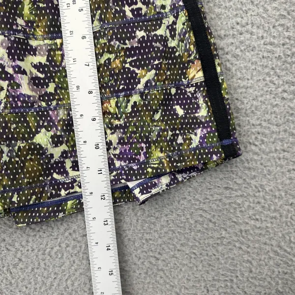 Lululemon Pace Rival Skirt Skort Floral Sport Athletic Athleisure Tennis Women 6 - Image 9