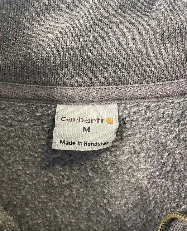 Carhartt Gray Fleece Jacket - Image 4