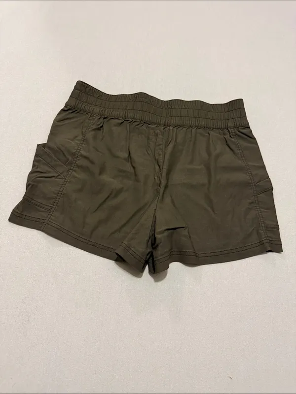 Avalanche Olive Women's Elastic-Waist Athletic Shorts - Image 5