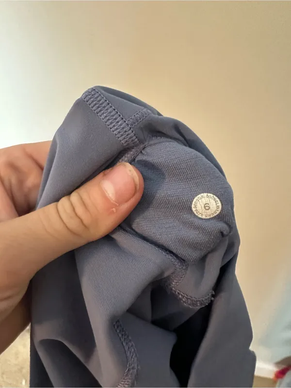 Lululemon Align Crop *21" Cadet Blue 6 - Image 3