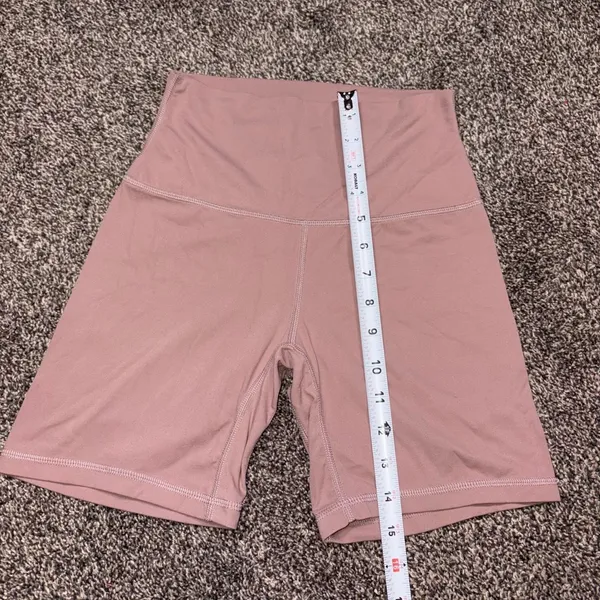 Love Tree pink nylon & spandex shorts size small - Image 4