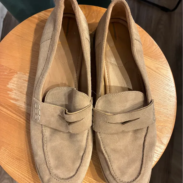 Sam Edelman Light Brown Suede Loafers - Image 3