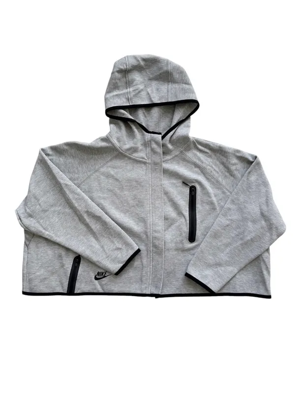 Nike Sportswear Gray Tech Fleece Cape Size Medium - Image 3
