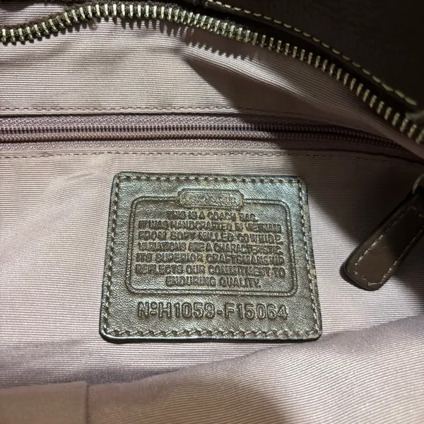 COACH Y2K Soho Crossbody Bag Brown Pebble Leather F15064 - Image 5