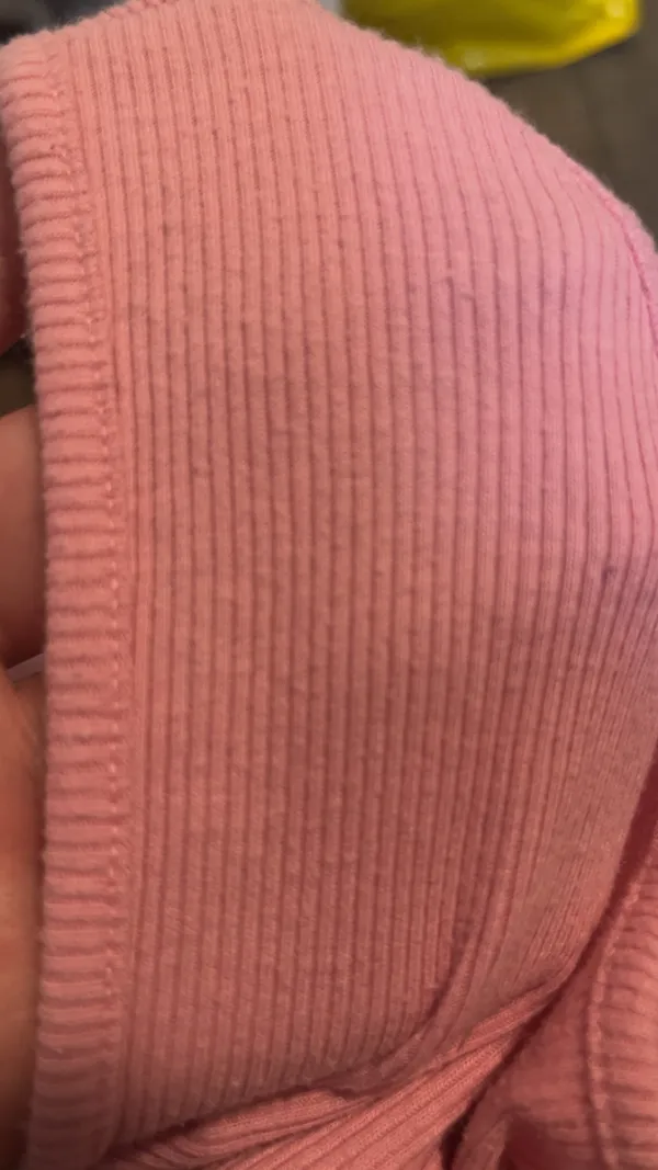 Pink Ribbed American Eagle Tank Top large  - Image 4