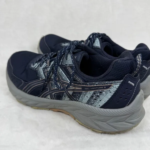 ASICS Gel-Venture‎ 9 Womens Trail Running Shoes Midnight Navy 1012B313 Size 10 - Image 5