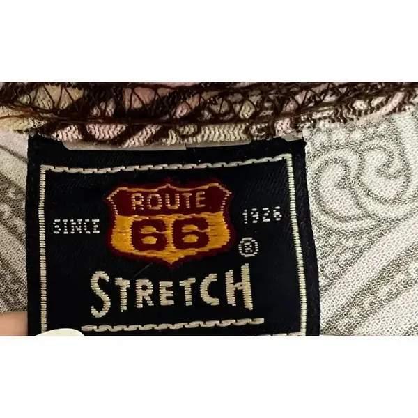 Vintage Y2K fairycore Route 66 boho top size S. - Image 8