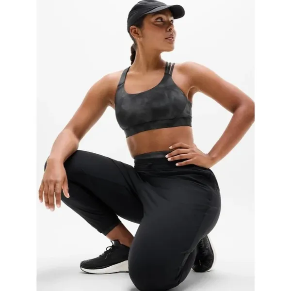 New Athleta S Train Free Reflective Sports Bra Black Small Cup A-C - Image 5