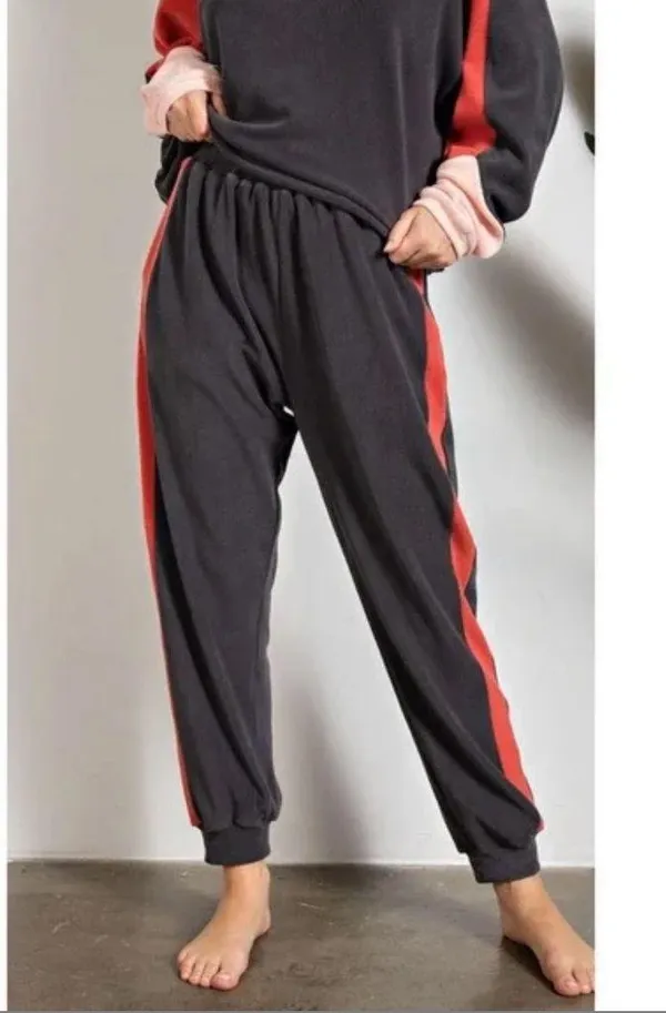 Easel Los Angeles Fleece Jogger Pants - Image 3