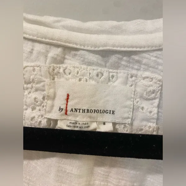Anthropologie oversized White Tank - Size Small - Image 4