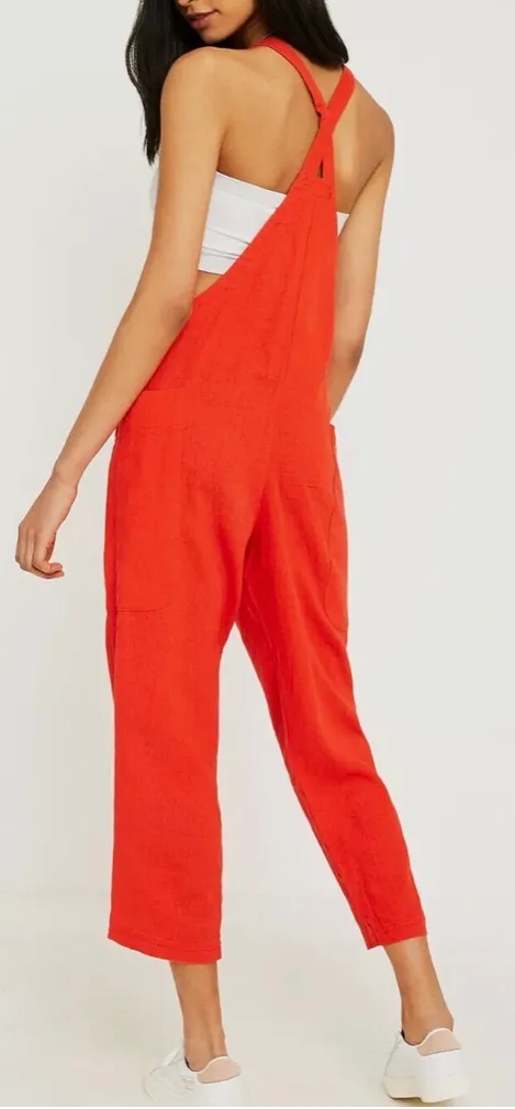 Urban Outfitters Orange Romper - Image 2
