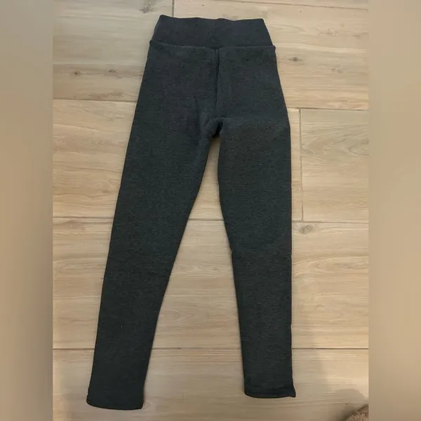 NEW Thermal Leggings Lined Thick Fleece Winter Warm Trousers Pants 24” waist XS - Image 2