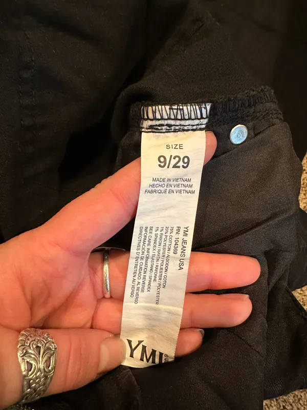 Flare Jeans Black Size 29 - Image 5
