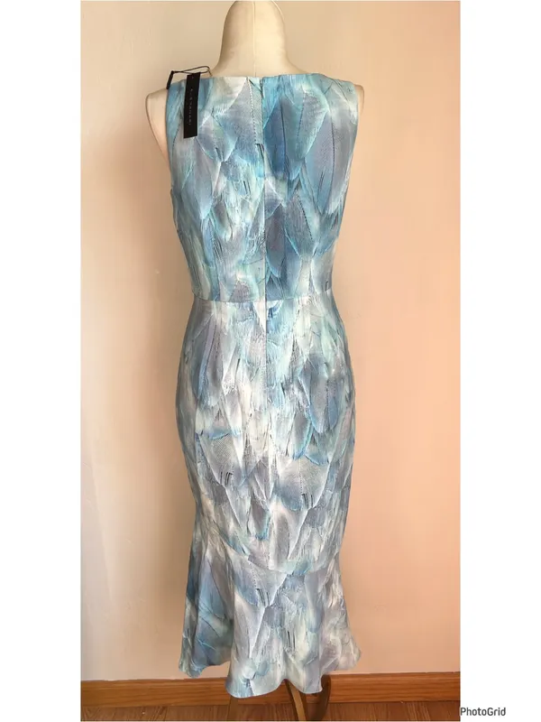 Elie Tahari Yirma Midi Dress Size 2 New With Tags - Image 3