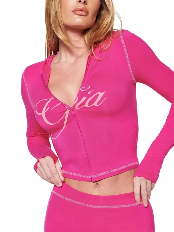 I.AM.GIA Blare Hoodie Pink XS NWT IN PACKAGE - Image 3