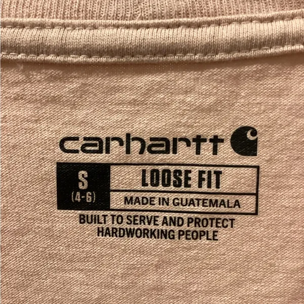 Carhartt Soft Pink Loose Fit Shirt - Image 2