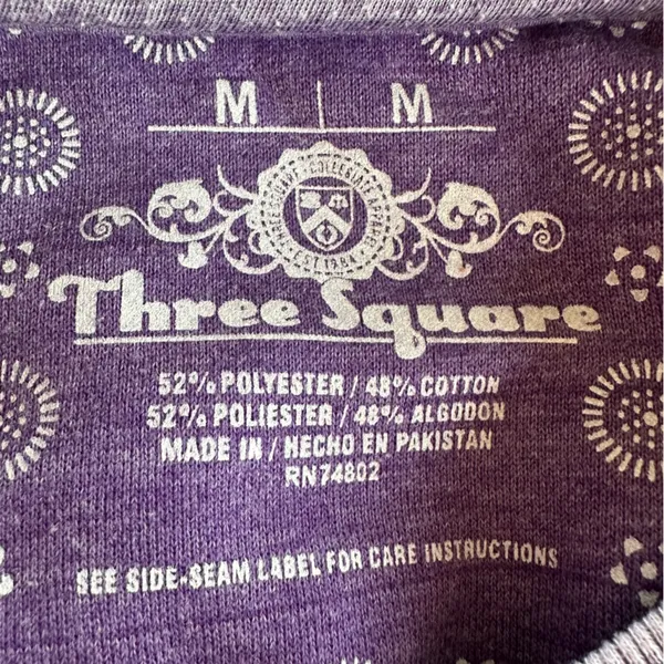 Champion LSU Tigers Crewneck Sweatshirt Distressed Womens Medium Oversized Purple College - Image 9