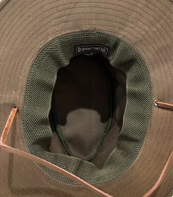 Vintage Boonie Safari Hat Brown - Image 6