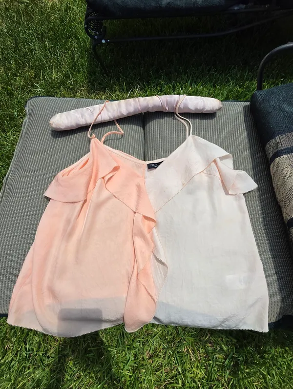 Rag & Bone Posta Cami in Bright Peach Medium - Image 3