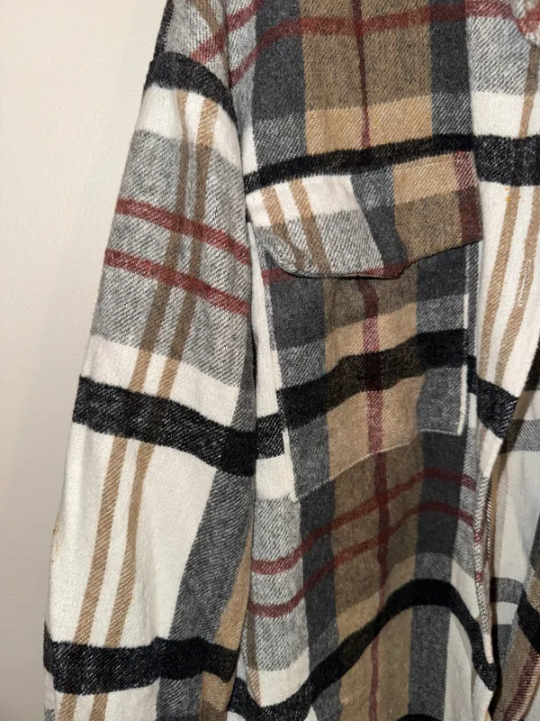 Plaid Light Jacket Size XL - Image 3
