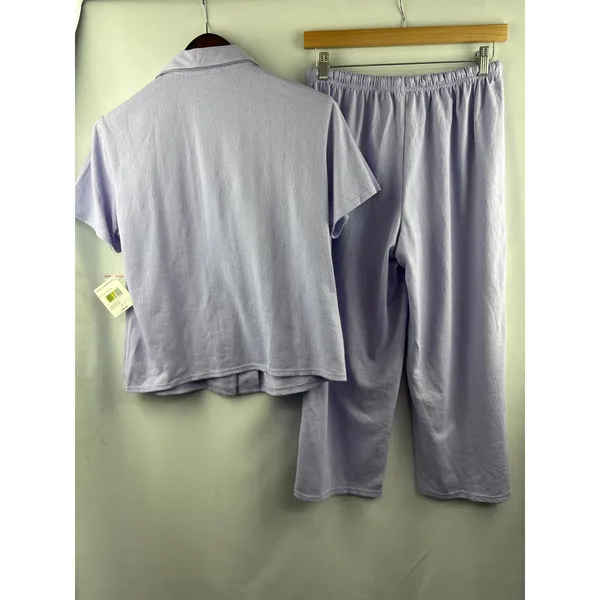 Women’s Intimate Essentials Small Lavender PJ Set Purple - Image 2