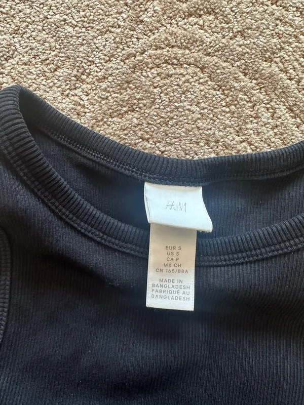 H&M black tank - Image 3