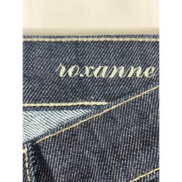 7 For‎ All Mankind Roxanne Slim Straight Leg Jeans Women 27 Dark Indigo USA Chic - Image 4