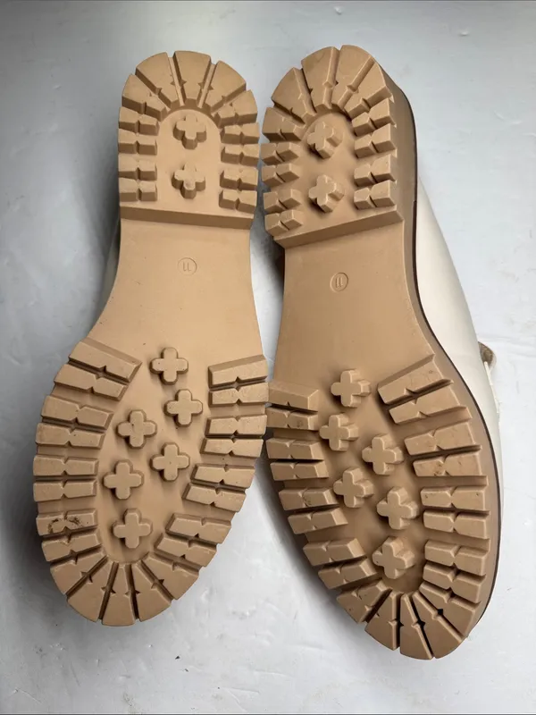 Maurices Gretchen Off-White cream Penny Loafer Mules clogs 11 casual office - Image 3