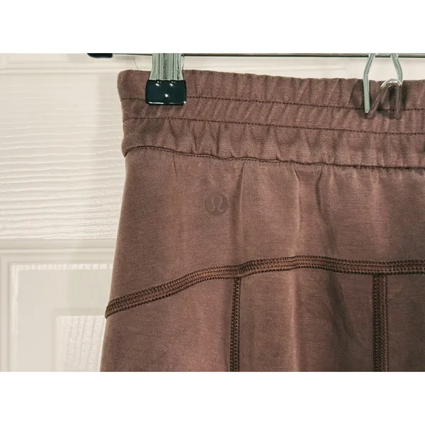 Lululemon Softstreme High-Rise Pant Size 0 Espresso Brown Lounge Yoga Travel - Image 11