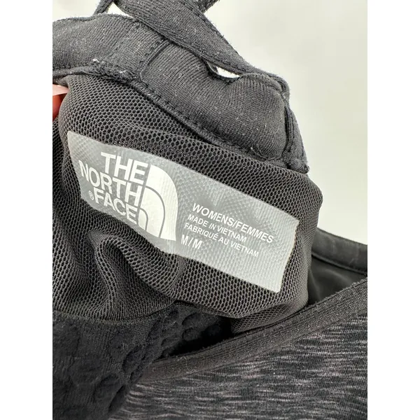 The North Face‎ Womens Gray Tennis Dress Sz M Workout Pickleball Bra Active - Image 7