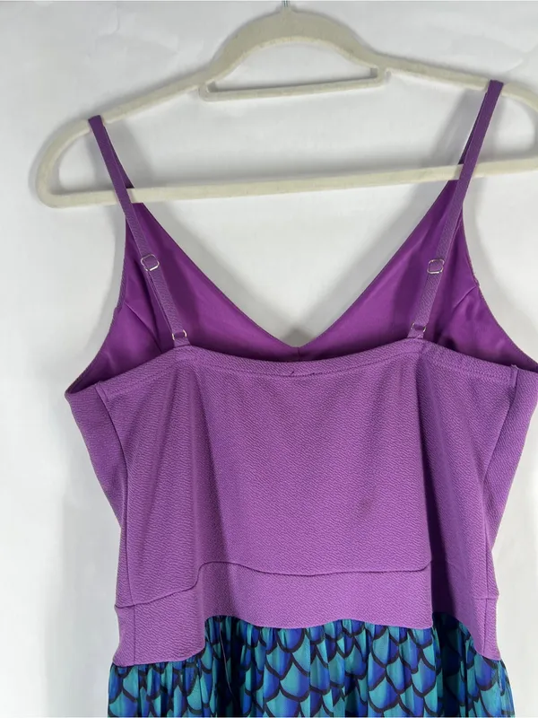 Disney Princess The Little Mermaid Ariel Chiffon Duster Romper NWT Size L - Image 10