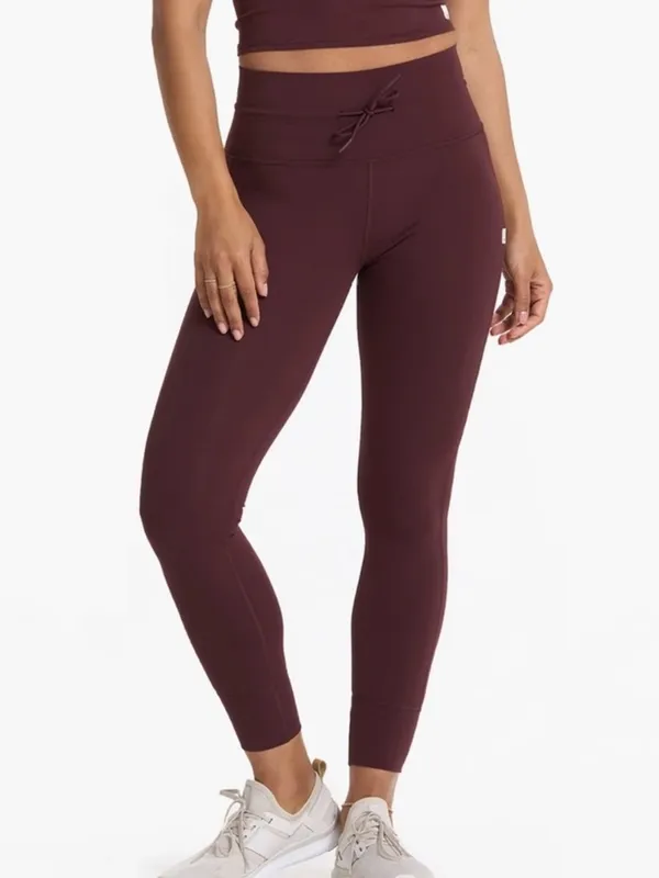 Vuori Daily Leggings Ruby Dark Burgundy Size XL - Image 2