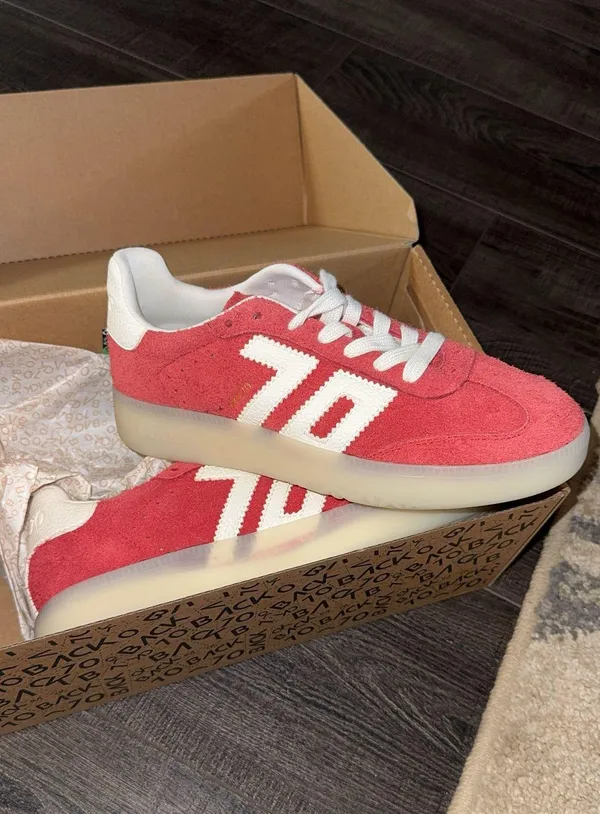 Back To Streetwear Boston Sneakers Red - Image 3