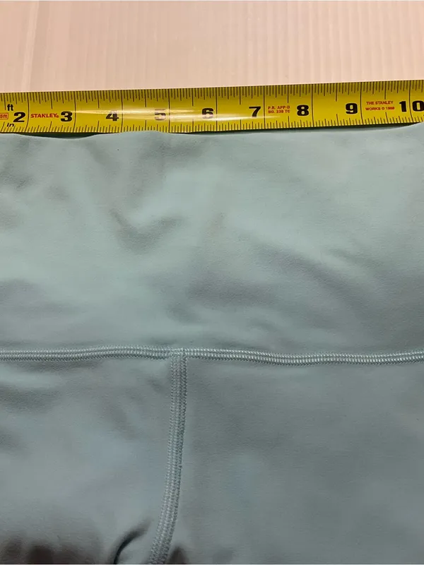Lululemon Align High-Rise Pant 25" Icing Blue Leggings Sz 4 - Image 5