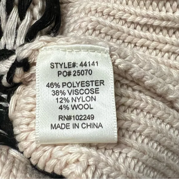 Skies Are Blue Womens Fair Isle Knit Sweater Sz S Preppy Heritage Nordic Chunky - Image 7