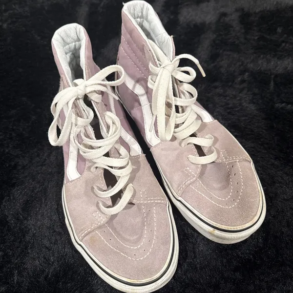 Vans Sk8-HI Purple Womens 8.5 Half Cab Era Authentic Old Skool Slip On Vtg Dc - Image 2