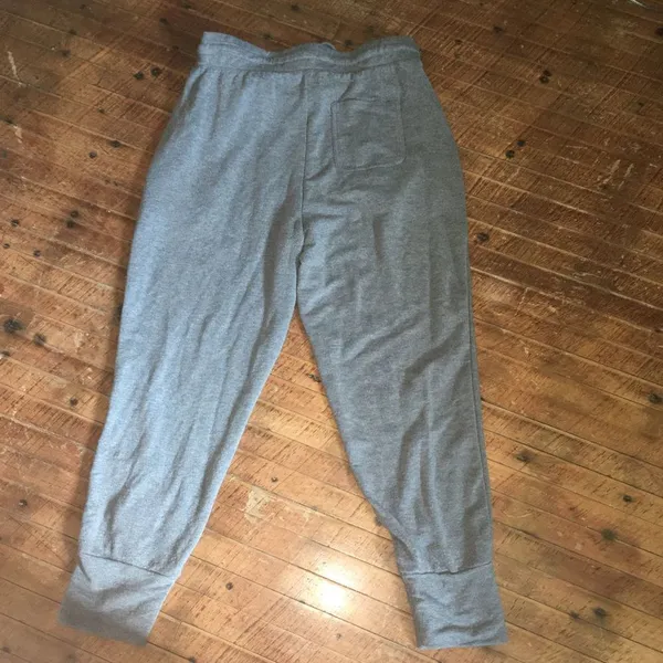 Fabletics gray drawstring waist size L athletic joggers - Image 4